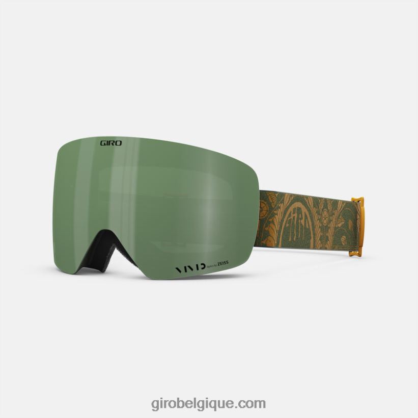unisexe masque coupe asiatique contour sentier vert filmore soleil 242248920 Giro - Image 1