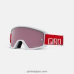 unisexe masque de vtt tazz avec lentille vive garniture rouge 242248986 Giro