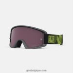 unisexe masque de vtt tazz avec lentille vive noir/ano citron vert 242248216 Giro