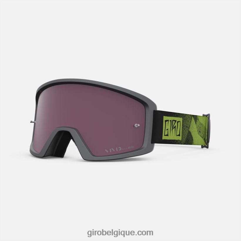 unisexe masque vtt blok avec verres vifs noir/ano citron vert 242248224 Giro - Image 1
